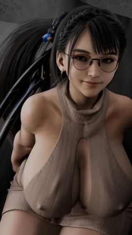 1girls 3d 9:16 ai_assisted ai_generated animated asian asian_female black_hair blender_(software) breast_focus brown_hair eve_(stellar_blade) facing_away fat_ass female glasses huge_ass huge_thighs light-skinned_female light_skin long_hair nipple_bulge no_sound patreon_username red_lj shorter_than_10_seconds stellar_blade sweater tagme thick_hips thick_thighs thighs vertical_video video wide_hips