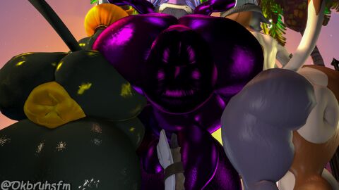 16:9 3d_(artwork) anthro anus balls big_balls big_breasts big_penis breasts digital_media_(artwork) epic_games fortnite genitals group herm hi_res huge_balls huge_breasts huge_cock hyper hyper_balls hyper_breasts hyper_genitalia hyper_penis intersex meow_skulls ok_bruh penis puffy_anus raven_team_leader size_difference source_filmmaker_(artwork) spice_(fortnite) thick_thighs trio widescreen