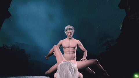 3d animated astarion baldur's_gate baldur's_gate_3 bgs3x long_hair longer_than_30_seconds missionary missionary_position open_legs short_video shorter_than_one_minute sound tagme vampire video white_hair