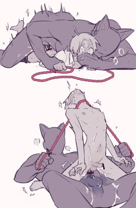 2boys anal anal_sex asphyxiation big_dom_small_sub big_penis cat_ears dog_ears dog_mask erect_penis erection femboy forced_anal fucafucamold fucked_from_behind fucked_into_submission fucked_senseless fucked_silly gay gay_anal gay_domination gay_sex height_difference huge_cock large_penis male male/male male_only motion_lines muscular muscular_male penis penis_size_difference petplay prone_bone reverse_cowgirl_position riding riding_penis rope rough_sex size_difference thick_penis yaoi