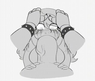 alligator alligator_tail alligatorid alligatorid_humanoid animated animatronic anthro background biceps blowjob body_markings crocodile crocodile_tail crocodilian crocodylid deepthroat face_fucking facial_markings female five_nights_at_freddy's five_nights_at_freddy's:_security_breach fnaf forcing_on_dick frame_perfect_deepthroat furry green_body lighting_bolt lizielewddle lizielewddle_(character) machine makeup makeup_running male male/female male_penetrating male_penetrating_female mohawk mohawk_(hairstyle) monochrome montgomery_gator_(fnaf) muscular muscular_anthro muscular_arms muscular_male muscular_thighs non-human non_mammalian_nipples paeonypetals pauldrons penis pink_glans red_hair reptile reptile_humanoid robot robot_humanoid scottgames simple_background snot spiked_bracelet spiral_eyes spotted_body steel_wool_studios straight tail tail_markings tattoo tears throat_fuck two-tone_body two-tone_fur