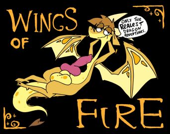 animated balls big_balls big_penis dialogue dragon ear_piercing ear_ring earrings_only feral genitals hi_res horn knot looking_at_viewer male mythological_creature mythological_scalie mythology orange_body penis piercing qibli_(wof) ring_piercing roksim scalie solo sticker wings wings_of_fire yellow_body