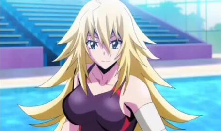 animated big_breasts blonde_hair blue_eyes blue_hair bouncing_breasts breast_press breasts brown_hair coin evil_smile female_only femdom femsub hanging_breasts hypnotic_breasts keijo large_breasts multiple_girls multiple_subs one-piece_swimsuit open_mouth pendulum ponytail short_hair smile sound sweat swimsuit swinging_breasts tagme very_long_hair video