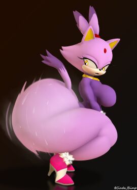 1girls anthro ass ass_bigger_than_head ass_focus ass_shake big_ass big_butt big_thighs blaze_the_cat bubble_ass bubble_butt butt_focus cat_girl catgirl cindablimp feline female furry huge_ass huge_butt huge_thighs pantsless sega shaking_ass shaking_butt solo sonic_(series) sonic_the_hedgehog_(series) sweat sweaty sweaty_ass sweaty_body sweaty_butt thick_ass thick_thighs throwing_it_back twerk twerking