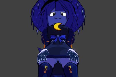 1girls 2025 3d :3 algebralien animated artist_upload battle_for_dream_island bfdi blue_hair blue_skin boots cosmichannah female floating_hands jacknjellify jnj lifting_skirt looking_at_viewer looking_down magic magical_girl moon no_arms no_panties object_show object_show_community object_shows one_(bfdi) osc presenting_pussy pussy self_upload simple_background space star stars the_power_of_two thick_thighs thighhighs tpot wink witch_hat x_finds_out_his_value xfohv