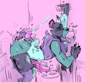 2024 3_arms animal_genitalia animal_penis anthro anthro_penetrated arched_back areola ass bathroom bent_over big_breasts big_penis black_claws black_eyebrows black_fingernails black_nails black_nose black_text bodily_fluids breasts claws colored_nails cum cumshot currentlytr_ash disembodied_penis drooling ejaculation english_text equine_genitalia equine_penis erection eye_roll eyebrows eyelashes faceless_character faceless_male fellatio finger_claws fingernails flared_penis foreskin fur futa/male futa_anthro futa_focus futa_penetrated futanari genital_fluids genitals glans glory_hole graffiti grey_areola grey_body grey_fur grey_penis group group_sex half-closed_eyes handjob heart_eyes heart_symbol hi_res hot_dogging humanoid_genitalia humanoid_penis intersex intersex/male intersex_anthro intersex_focus intersex_penetrated male male_penetrating male_penetrating_futa male_penetrating_intersex mammal medial_ring motion_lines multi_arm multi_limb multicolored_body multicolored_fur multicolored_penis nails narrowed_eyes onomatopoeia oral oral_penetration patchwork_creature penetration penile penile_penetration penis penis_in_mouth pink_glans pink_inner_ear pink_penis precum public public_restroom purple_body purple_ears purple_fur restricted_palette restroom_stall retracted_foreskin saliva saliva_on_breasts saliva_on_penis saliva_on_tongue saliva_string scut_tail sex short_tail side_view snout solo_focus sound_effects spots spotted_genitalia spotted_penis surgical_suture tail teal_body teal_ears teal_fur teal_sclera teal_tail text threesome throbbing throbbing_penis toilet trio two-tone_penis uncircumcised