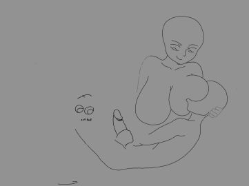 1boy 1girls animated breast_sucking breasts commission_art evasion3turns female handjob male masturbation mommy mommy_kink mother mothering