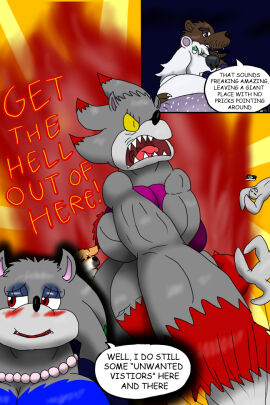 alcohol alligator alligatorid alythewolfcat anthro arthropod bear beverage big_breasts blush breast_grab breasts brown_bear butterfly canid canine canis clothing cocktail comic crocodilian domestic_dog dress drinking drunk english_text eulipotyphlan female group hand_on_breast hedgehog huge_breasts hybrid hyper hyper_breasts insects lepidopteran lips maiden_of_ontario male mammal mitchell's_satyr paparazzi polar_bear reptile right_to_left scalie sega shiba_inu sleeping sonic_(series) sonic_the_hedgehog_(series) spitz substance_intoxication text thick_lips ursine were wereeulipotyphlan werehog weretoons_(character)