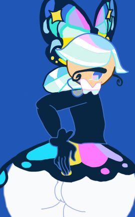 ass ass_focus big_ass clothed cookie_run fairy female flat_chest pussy sugar_glass_cookie tagme thighhighs visible_pussy