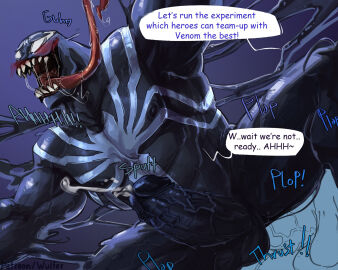 2025 2d abs alien alien_humanoid all_fours ambiguous_species anal anal_orgasm anal_sex ass balls bara bareback biceps big_balls big_muscles big_penis big_tongue blue_background blush bodily_fluids cum cum_while_penetrated cumshot dialogue drooling duo ejaculation english_text erection genital_fluids genitals glans hands-free hi_res huge_balls huge_cock huge_muscles humanoid humanoid_genitalia humanoid_on_humanoid humanoid_penetrated humanoid_penetrating humanoid_penetrating_humanoid humanoid_penis long_tongue looking_pleasured male male/male male_only male_penetrated male_penetrating male_penetrating_male markings marvel marvel_comics marvel_rivals muscles muscular muscular_humanoid muscular_male not_furry nude onomatopoeia open_mouth open_smile orgasm pecs penetration penile penile_penetration penis penis_in_ass saliva sex sharp_teeth simple_background slime smile solo_focus sound_effects spider-man_(series) sweat symbiote teeth text thick_arms thick_penis thick_thighs thrusting tongue tongue_out url vein veiny_penis venom_(marvel) venom_(marvel_rivals) wulfer-shepherd yaoi