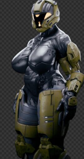 3d 3d_(artwork) big_breasts breasts female female_spartan_(halo) halo_(game) halo_(series) silent_sfm spartan_(halo) tagme
