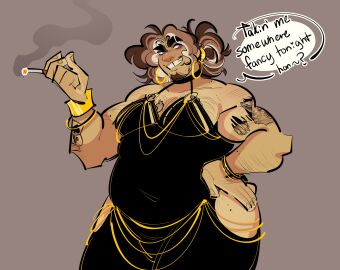 bileshroom chubby_male cigarette crossdressing dilf dress fat_male frost_bite male meme meme_attire modakawa_dress purple_(game) purpleverse tate_frost