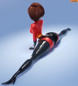 3d 3d_model ass big_ass big_butt bodysuit breasts brown_hair elastigirl female flexible helen_parr high_heel_boots high_heels huge_ass huge_butt latex milf mother rear_view side_view skin_tight smitty34 splits spread_legs the_incredibles thick_ass thick_thighs tight_clothing wide_hips