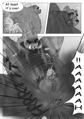 after_anal anthro anus ass balls bear bodily_fluids comic cum cum_in_ass cum_inside duo fart fart_cloud fart_torture farting_on_another gaping gaping_anus gassy genital_fluids genitals hi_res laught468 macro male male/male mammal musk obese obese_male overweight overweight_male penis sitting sitting_on_another smelly suid suina sus_(pig) sweat sweaty_ass sweaty_butt thought_bubble wild_boar