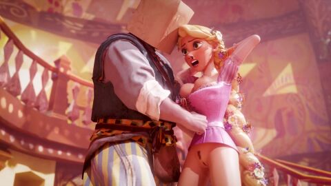 1boy 2girls 3d 3d_animation abuse animated blood_on_face blood_splatter bloody_nose bottomless breasts breasts_out defeated defeated_heroine mother_and_daughter mother_gothel not_again punch punching rapunzel rapunzel_(tangled) ryona sound stomping stomping_on_head tagme tangled video