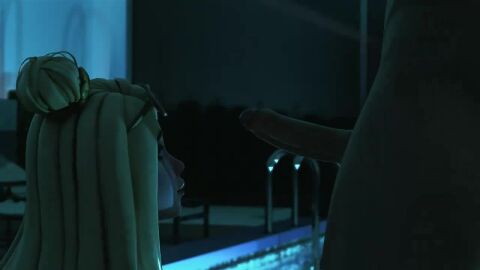 1boy 1girls 3d animated big_penis blonde_female blonde_hair blowjob couch_sex cum cum_in_mouth cum_on_face cumshot fellatio female female_focus female_human female_penetrated fucked_from_behind glory_to_god handjob hidden hidden_sex implied_oral implied_penetration implied_sex league_of_legends long_hair male/female male_penetrating_female no_sound open_mouth oral oral_sex penis pleasure_face pleasured pool poolside riding riding_penis seraphine_(league_of_legends) sex sex_from_behind shorter_than_30_seconds sitting_on_penis sucking_penis tagme thick_penis tongue_out video