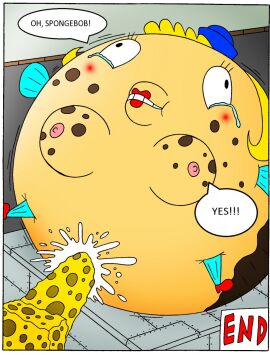 1boy 1girls anthro anthro_on_anthro big_penis blonde_hair blue_hat blush breasts chalkboard classroom cum cum_in_pussy dialogue duo ejaculation enormous_penis faceless_male female fish genitals gigantic_penis hat huge_cock indoors inflation interspecies large_penis larger_female lipstick male male/female marine massive_penis mature mature_anthro mature_female mature_male mrs._puff nickelodeon nipples nude nude_anthro nude_female nude_male part_9 penis penis_in_pussy pufferfish pussy red_lipstick robot001 sea_sponge sex size_difference small_dom_big_sub smaller_male spherical_inflation spongebob_squarepants spongebob_squarepants_(character) straight straight_sex teacher teacher_and_student tears tetraodontiform text text_bubble thick_penis unseen_male_face