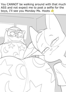 1boy 1girls 2024 age_difference angry anthro ass avian beak big_ass big_butt big_ears big_eyes big_glasses big_iris bird black_text blush blush_lines calico_cat ceiling classroom closed_frown clothed clothed_anthro clothed_female clothed_male clothing colored_version_available crescent_moon curved_eyebrows dbaru digital_drawing_(artwork) digital_media_(artwork) dipstick_tail domestic_cat dress duo emoji english_honorific english_text eyebrows eyelashes eyewear fat_ass fat_butt feather_tuft feathers felid feline felis female forked_tail frown fur fur_tuft gesture glasses greyscale hand_gesture head_tuft head_turned hi_res honorific huge_ass huge_butt inside internal_wall iris leaning leaning_forward leaning_sideways litterbox_comics looking_at_another looking_at_viewer looking_back looking_back_at_another male mammal markings mature mature_anthro mature_female milf monochrome moon moon_print mouth_closed ms._hoots_(litterbox_comics) name_drop narrowed_eyes no_artist_signature no_pupils older_female owl parody prick_ears print_clothing print_dress rectangular_glasses school selfie shirt smile smiling_at_viewer smirk smirking_at_viewer spot_color star_polygon star_print student t-shirt tail tail_markings teacher teacher_and_student text thin_eyebrows thumbs_up topwear tuft unusual_anatomy unusual_tail vincent_(litterbox_comics) wall_(structure) wearing_glasses webcomic you_cannot_be_walking_around_with_that_much_ass_(meme) young young_anthro young_male younger_male