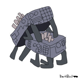 ambiguous/ambiguous ambiguous_gender ambiguous_penetration buildings doggy_style funny humping iterator_(rain_world) no_humans objectophilia objectum rain_world robot thecreechur12345 what