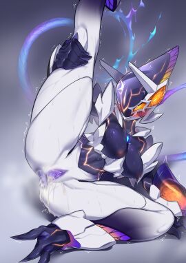 1girls anthro ass ass_cleavage blush breasts cum cum_in_ass cum_in_pussy fat_ass fat_thighs feet feet_out_of_frame female heart heart-shaped_pupils heart_eyes humanoid lanz_(xenoblade) large_breasts leaking_cum leaking_cum_from_asshole leaking_cum_from_pussy leg_out_of_frame leg_up legs_up monster_girl one_leg_up ouroboros_(xenoblade) pochincoff purple_anus purple_pussy purple_skin pussy robot sena_(xenoblade) sitting sitting_on_ground sweat sweating thick_ass thick_legs thick_thighs thighhighs thighs visible_nipples wide_hips xenoblade_(series) xenoblade_chronicles_(series) xenoblade_chronicles_3 yellow_eyes