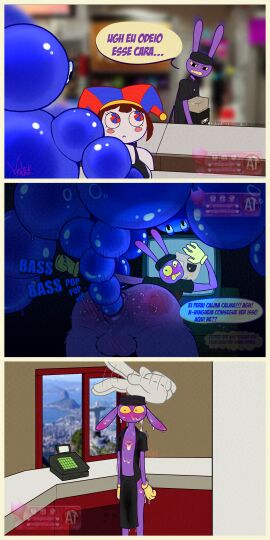 anal big_ass brazilian_portuguese comic digital_circus gangle_(tadc) gangle_(the_amazing_digital_circus) jax_(tadc) jax_(the_amazing_digital_circus) notsafewolffa orbsman_(the_amazing_digital_circus) pomni_(the_amazing_digital_circus) portuguese_text rio_de_janeiro tadc television the_amazing_digital_circus