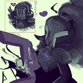 2boys big_penis cookie_run cookie_run_kingdom cum cum_in_ass cum_inside darkcacao98_(artist) gay gay_sex male penis silent_salt_cookie