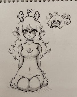1girls deltarune female luci_star noelle_holiday