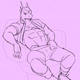 2d 2d_animation abs anesquared animal_humanoid animated arm_rest arm_resting armrest balls bara big_balls big_penis biting_shirt chair closed_eyes closing_eyes clothed cock cock_in_hand cum cum_on_body cum_on_chair cum_on_leg cum_on_thighs cumming cumming_from_masturbation cumshot dick dick_in_hand dorohedoro ejaculate ejaculating ejaculating_cum ejaculation erection eyes_closed fap fapping genital_fluids holding_dick holding_penis holding_shirt_with_mouth kaiman kaiman_(dorohedoro) lizard looking_at_viewer male male_focus male_only masculine masculine_male masturbation monochrome muscular muscular_arms muscular_male no_shading open_eyes orgasm orgasm_face orgasm_from_masturbation orgasming pants_down pants_pulled_down pecs penis penis_in_hand pleasure_face pulling_down_pants purple_background semen sharp_teeth shirt_lift shirt_up short_sleeved_shirt short_sleeves simple_background sitting sitting_in_chair sitting_on_chair smile smiling_at_viewer solo stroking stroking_cock stroking_penis testicles twitching uncensored vein veiny_cock veiny_dick veiny_penis yaoi