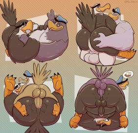 2024 accipitrid accipitriform anal anal_sex angry_birds anthro anus ass avian bald_eagle balls balls_slap beak belt big_ass big_butt bird brad_eagleberger brown_body brown_feathers clothing columbia_pictures denilsexo duo eagle eagle_guards eyebrows feathers feet fellatio from_front_position gay golden_eagle grey_body grey_feathers half-closed_eyes hank_(the_angry_birds_movie) hat hat_tip headgear headwear hi_res jerry_(the_angry_birds_movie) looking_back looking_pleasured male male/male male_penetrated male_penetrating male_penetrating_male mating_press mighty_eagle multiple_positions narrowed_eyes oral overweight overweight_bottom overweight_dom overweight_male overweight_sub overweight_top penetration penile penile_penetration penis penis_in_ass pictographics police police_hat reverse_piledriver_position rovio rovio_entertainment sea_eagle security security_guard sega sex shoulder_stand sketch_page slap sony sony_pictures_animation stand_and_carry_position standing standing_sex tail tail_feathers talons tan_body tan_feathers the_angry_birds_movie the_angry_birds_movie_2 thick_eyebrows toes true_eagle uniform upside-down white_body white_feathers