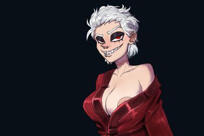 helltaker horns red_eyes tagme vosmon zdrada_(helltaker)