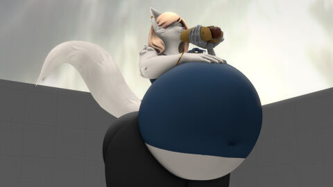 bbw big_breasts breasts cleavage denise_(queenkabu) female furry huge_breasts kingofthekabuto overweight queenofthekabuto tagme thick_thighs trans_woman transfem wide_hips