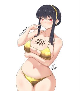 1girls adoptive_mother adult adult_female anime_milf arm_under_breasts bare_belly bare_chest bare_hands bare_hips bare_legs bare_midriff bare_navel bare_shoulders bare_thighs belly belly_button bewitching_thighs big_breasts bikini bikini_bottom bikini_only bikini_top black-haired_female black_hair blush blush_face blushing_at_viewer blushing_female breasts busty busty_female busty_milf cleavage collarbone curvaceous curvaceous_body curvaceous_female curvaceous_figure curvaceous_hips curvaceous_thighs curvy curvy_body curvy_female curvy_figure curvy_hips curvy_thighs earrings elbows embarrassed_expression embarrassed_female exposed_arms exposed_belly exposed_chest exposed_hips exposed_legs exposed_midriff exposed_navel exposed_shoulders exposed_skin exposed_thighs female female_focus female_only fingers groin hairband halterneck high_resolution highres hot_milf hourglass_figure jk_arts07 large_breasts lean_figure long_hair looking_at_viewer mature mature_female midriff milf narrow_waist navel plump_breasts red-eyed_female red_eyes shame shoulders sidelocks simple_background slender_body slender_waist slim_waist solo spy_x_family standing string_bikini swimsuit swimwear thick_thighs thighs upper_body white_background wide_hips yor_briar yor_forger young_milf young_woman_and_milf