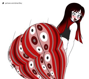 1girls asmartboy ass big_ass bottom_heavy bouncing_ass bubble_ass bubble_butt commission fat_ass female female_only flare_pants flat_chest forbidden_pants huge_ass large_ass looking_at_viewer looking_back massive_ass motion_lines original original_character png solo thick_ass thick_thighs thunder_thighs twerking white_background wide_hips