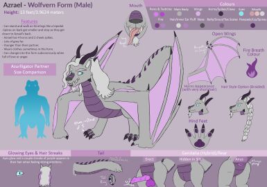 2023 3_toes 4_horns 4_toes absurd_res accessory alligatorid animal_genitalia animal_penis anthro anus arrow_sign ass azrael_(tertia) azurlligator balls belly_scales big_ass big_butt big_penis blue_eyes braided_hair canid canine canine_genitalia canine_penis cheek_spikes circle claws comparing crocodilian digital_drawing_(artwork) digital_media_(artwork) duo english_text erection eyebrows facial_hair facial_spikes fangs feet feral fire fluffy fluffy_tail fur furgonomics gem genital_slit genitals glowing glowing_eyes goatee grey_body grey_fur hair hi_res horn hybrid inner_ear_fluff jewelry larger_male lips long_hair male mammal membrane_(anatomy) membranous_wings model_sheet multi_horn multicolored_body multicolored_hair nathile_tiduna nude number pawpads paws penis pink_tongue pupils purple_anus purple_balls purple_body purple_claws purple_hair purple_horn purple_lips purple_pawpads purple_penis purple_scales purple_wings reptile ring scales scalie short_hair silhouette simple_background size_difference skywater slit_pupils smaller_male smile spikes spikes_(anatomy) tail tail_accessory tail_jewelry tail_ring teeth text text_box thick_bottom_lip thick_eyebrows thick_thighs toe_claws toes tongue tongue_out tuft wavy_hair white_facial_hair white_goatee white_hair wing_claws wings wolfvern