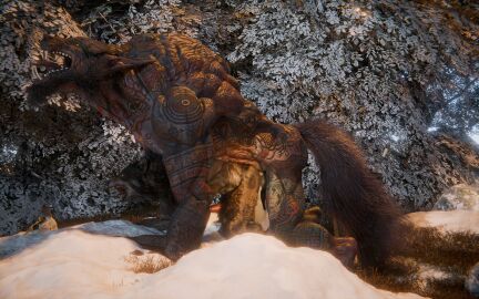 16:10 3d_(artwork) absurd_res anal anal_sex anthro aroused blender_(artwork) blender_cycles bodily_fluids canid canine canis claws cum cum_inside cum_spill digital_media_(artwork) duo ejaculation erection feral flashlight foirgairwolf genital_fluids genitals hi_res howl male male/male mammal messy mythological_canine mythological_creature mythology orgasm penetration penis sex snow tail werecanid werecanine werecreature werewolf wet widescreen winter wolf