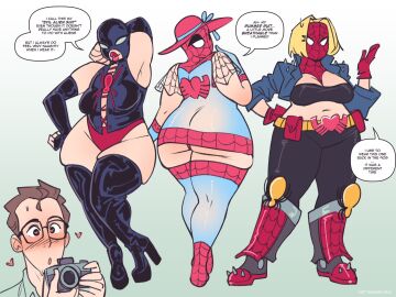 1boy 1girls ass big_ass big_breasts big_thighs breasts bust busty chest chubby chubby_female curvaceous curvy curvy_figure digital_media_(artwork) duo female female_focus helen_stacy hero heroine hips hourglass_figure huge_ass huge_breasts huge_thighs large_ass large_breasts large_thighs legs light-skinned_female light-skinned_male light_skin male marvel marvel_comics mature mature_female mature_male not_enough_milk_(artist) obese peter_parker slim_waist spider-man_(series) spider-milf spider-woman straight superhero superheroine thick thick_hips thick_legs thick_thighs thighs voluptuous voluptuous_female waist wide_ass wide_hips wide_thighs