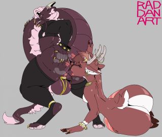 1boy 1girls anal anilingus anthro antler_jewelry antlers anus ass balls balls_jewelry big_ass big_butt bottom_heavy bottomless bottomless_anthro bottomless_male bracelet brown_body brown_fur clothed clothing cropped_hoodie curved_horn deer digitigrade dragon duo eastern_dragon facial_piercing female female_rimming_male femboy footwear fur genitals grey_background hair half-closed_eyes hi_res hooves horn huge_ass huge_butt iris_(inkaaay) jewelry kiss_mark_on_anus kiss_mark_on_butt lip_piercing long_whiskers male male/female mammal multicolored_body multicolored_fur musk musk_clouds mythological_creature mythological_scalie mythology narrowed_eyes nose_piercing nose_ring oral pear-shaped_figure perineum piercing pink_hair rad-dan-art raised_tail rimming ring_piercing scalie sex simple_background smile smirk smug smug_face smug_grin snakebite_piercing socks spiked_bracelet spikes stud_piercing tail tail_mane tail_tuft thick_thighs toeless_footwear toeless_legwear toeless_socks toeless_stockings tongue tongue_out topwear tuft two-tone_body two-tone_fur vinch whiskers white_body white_fur wide_hips