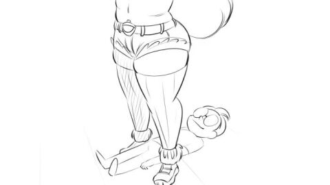 animation big_ass cowgirl_position facesitting female male sitting_on_person tagme thick_thighs video