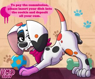 101_dalmatian_street 101_dalmatians anatomically_correct_pussy animal_genitalia animal_pussy anus ass background bandana bandanna_on_neck big_ass big_butt canid canine canine_genitalia canine_pussy canis coloured_spots complex_background da_vinci_(101_dalmatians) dalmatian dialogue disney female feral genitals hmdkoba long_ears looking_back mammal multi_nipple nipples pawpads paws pussy raised_ass raised_butt raised_tail rear_view side_view solo spots spotted_body spotted_fur tail talking talking_to_another white_body white_fur white_hair