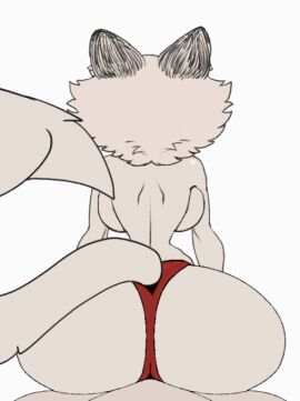 1boy 1girls animated animated_gif ass beat_banger big_ass big_breasts big_penis breasts cat_ears cat_girl cat_tail catgirl catmaid_(dizzyspells) color colored dizzyspells female gif looking_back male no_sound penis sentones sex