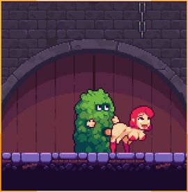 animated boobs breasts female pixel_animation pixel_art scarlet_maiden video_game_character video_games