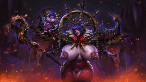 big_breasts blizzard_entertainment breasts cat_ears cat_girl catgirl chibi clitoris cosplay female heavy_breasts huge_nipples ku-sothoth large_breasts lost_ark mister69m myafkalka neko night_elf pierced_nipples piercing pussy spikes tight_clothing tight_fit warcraft wide_hips world_of_warcraft