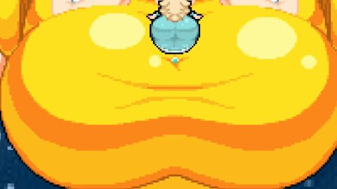 air_inflation inflation mario_(series) nintendo princess_daisy princess_rosalina reizeroghost tagme video zeroghostrei