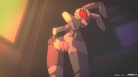 animated anus ass costume diives female filter fingering five_nights_at_freddy's five_nights_at_freddy's:_security_breach human lagomorph looking_back masturbation opaluva penetration pussy rabbit rear_view red_sclera solo sound spread_ass spreading tagme vaginal_penetration vanny_(fnaf) video voice_acted