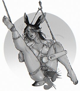 1futa anal anal_insertion anal_penetration anal_sex animal_ears animal_humanoid balls black_and_white bondage breasts bridalbeast commission cum cumming_while_penetrated dark-skinned_futa dark_skin double_penetration ejaculation erection full-package_futa futa_focus futanari greyscale hands-free handsfree_ejaculation herm hermaphrodite human humanoid humanoid_penis internal_cumshot intersex intersex/male intersex_penetrated kemonomimi male male_on_futa medium_breasts monochrome multi_genitalia nude orgasm original original_character overstimulation penis pussy rope_bondage sex solo_focus tied_up trio vaginal_insertion vaginal_penetration vaginal_sex vibrator vibrator_on_penis wand_vibrator