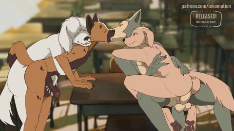 2d_animation 5_fingers all_fours anal anal_sex animated anthro anthro_on_anthro anthro_penetrated anthro_penetrating anthro_penetrating_anthro ass ass_focus ass_grab athletic athletic_anthro athletic_male balls barefoot beastars big_ass big_balls big_butt big_penis bikomation bird_dog black_ears black_eyes black_nose bodily_fluids body_hair bouncing bouncing_ass bouncing_balls bouncing_butt bouncing_penis brown_body brown_fur brown_nose brown_pawpads brown_paws butt_grab canid canine canis cheek_tuft claws closed_eyes cock cock_in_ass collot_(beastars) countershading deep_kiss deep_kissing detailed_background digital_media_(artwork) doggy_style domestic_dog embrace erection eyebrows eyes_closed face_to_face facial_expressions facial_tuft feet finger_claws fingers floppy_ears fluffy fluffy_chest fluffy_ears fluffy_hair fluffy_tail fluffy_tails foreskin foreskin_play foursome frame_by_frame french_kiss french_kissing friends front_view fur genitals grey_body grey_fur group group_sex hair hair_over_eyes half-closed_eyes hand_on_ass hand_on_back hand_on_butt hand_on_chest hand_on_penis hand_on_shoulder handjob handjob_from_behind handjob_gesture handjob_while_penetrated head_to_head herding_dog hugging hugging_from_behind hunting_dog hyena interspecies jack_(beastars) kiss kissing kissing_while_penetrated kissing_while_penetrating labrador legoshi_(beastars) licking light long_hair looking_at_another looking_pleasured love male male/male male_focus male_only male_penetrated male_penetrating male_penetrating_male mammal masturbating_while_penetrated masturbation miguno_(beastars) multicolored_body multicolored_fur netflix nude nude_anthro nude_male old_english_sheepdog on_bottom on_top open_mouth orgy parallel_sex pastoral_dog pawpads paws penetration penile penile_penetration penis penis_in_anus penis_in_ass penis_in_hand petting raised_tail resting retriever riding_cock riding_penis room_701 roommate saliva saliva_drip saliva_on_tongue saliva_string sex sheepdog short_playtime sitting sitting_on_another sitting_on_penis sitting_on_table smile spots spotted_body spotted_fur spotted_hyena spread_anus spread_ass spread_butt spread_fingers spread_legs spreading standing standing_sex tail tail_motion tailwag tan_body tan_fur teeth teeth_clenched teeth_showing teeth_visible thick_penis tongue tongue_out tongues_touching tuft uncircumcised wet white_body white_fur widescreen wolf yellow_body yellow_fur