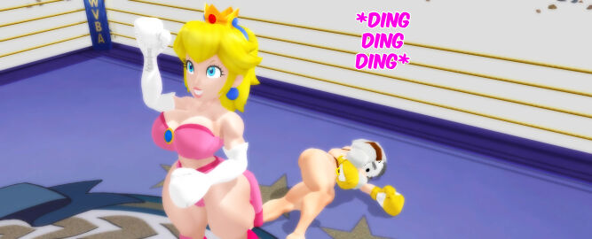 2girls 3d after_fight arena ass belt big_ass big_breasts big_butt big_thighs black_hair blonde_hair blue_eyes boxing boxing_gloves boxing_match boxing_ring bra breasts cleavage crown curvy defeated doyle44 duo earrings elbow_boxing_gloves elbow_gloves female female_focus female_only fighting_ring gloves grin indoors knocked_out light-skinned_female light_skin lips lipstick mario_(series) mask nintendo onomatopoeia part_of_a_set pink_lipstick ponytail princess_peach serious shy_gal shy_gal_white strapless_bra thick thick_ass thick_butt thick_hips thick_thighs thighs thong tied_hair vs white_boxing_gloves white_gloves wide_hips yellow_boxing_gloves yellow_gloves