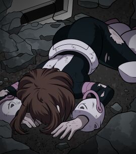 about_to_be about_to_be_fucked about_to_be_raped about_to_be_violated ass ass_up belt bodysuit boku_no boku_no_hero_academia brown_hair bubble_ass bubble_butt clothed damaged damaged_clothes damaged_clothing defeated defeated_hero defeated_heroine defeated_superheroine disheveled disheveled_hair down_on_knees face_down female fight fucked heels helpless helpless_female helpless_girl helpless_superheroine hero_academia hero_outfit heroine heroine_in_trouble imminent_gangbang imminent_gangrape imminent_rape immobile large_breasts light-skinned_female looking_down messy_hair my_hero_academia ochako_uraraka ochako_uraraka_(hero_outfit) on_ground on_knees outfit) peril rubble scratch_marks scratches short_hair struggling superheroine_in_trouble teen_girl teenage_girl teenager thick_thighs thighs tight_clothes tight_clothing tight_pants torn_bodysuit torn_clothes torn_clothing trapped uraraka_ochako uravity