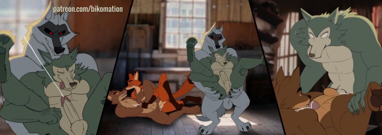 2d 2d_(artwork) 2d_artwork 4boys 5_fingers anal anal_juice anal_sex anthro anthro_on_anthro anthro_penetrated anthro_penetrating anthro_penetrating_anthro anus ass ass_grab athletic athletic_anthro athletic_male backlighting bad_guys balls barefoot beastars biceps big_penis bikomation black_eyes black_hands black_legs black_nose bodily_fluids body_grab body_hair brown_body brown_fur brown_pawpads brown_paws butt_grab canid canine canis carrying carrying_another carrying_partner carrying_position cheek_tuft chest_grab chest_hair claws countershading crossover cum cum_from_anal cum_from_ass cum_from_penis cum_leak cum_leaking cum_leaking_out_of_anus cum_on_anus cum_on_ass cum_on_balls cum_on_belly cum_on_body cum_on_butt cum_on_chest cum_on_face cum_on_penis cumshot cumstring death_(puss_in_boots) detailed_background digital_media_(artwork) disney dreamworks ejaculate ejaculating ejaculating_cum ejaculating_while_penetrated ejaculation embrace excessive_cum eye_contact eyebrows eyes_wide_open facial_expressions facial_tuft feet feet_up fetish fingers fluffy fluffy_tail foot_fetish foot_grab foursome fox fur furry gay genital_fluids genitals good_boy grey_body grey_fur group half-closed_eyes hand_on_ass hand_on_butt hand_on_chest hand_on_leg hand_on_penis handjob handjob_while_penetrating hug hugging hugging_from_behind kiss_on_lips kissing kissing_while_penetrated leg_grab legoshi_(beastars) legs_in_air legs_tied legs_tied_together legs_together legs_up licking licking_lips licking_tongue light long_ears looking_at_another looking_at_partner looking_pleasured male male/male male_only male_penetrated male_penetrating male_penetrating_male mammal mask mr._wolf_(the_bad_guys) multicolored_body multicolored_fur muscles muscular muscular_anthro muscular_male narrowed_eyes netflix nick_wilde nude nude_anthro nude_male on_table open_mouth orange_body orange_fur orgasm orgasm_face orgasm_from_anal orgasm_from_handjob orgy paw_fetish pawpads paws penetration penis pleasure pleasure_face pleasured pubes puss_in_boots_(dreamworks) puss_in_boots_the_last_wish raised_leg raised_tail red_eyes red_sclera riding_cock riding_penis saliva sex shrek_(series) smile soles spread_anus spread_ass spread_butt spread_legs spread_toes stand_and_carry_position standing standing_position standing_sex sweat tail tailwag teeth teeth_clenched teeth_showing teeth_visible the_bad_guys thick_eyebrows thick_tail toe_claws toes tongue tongue_kiss tongue_out tuft two-tone_body two-tone_fur wet wide_eyed wide_spread_legs widescreen window wolf yellow_sclera zootopia