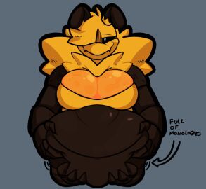 anthro bbw bee character_request color female original_character overweight_female tagme text winterfell54667